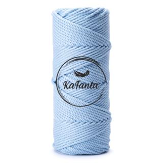Bavlnená šnúra KaFanta Premium 3PLY 3mm - baby blue