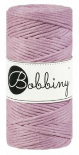 Bobbiny Macrame Regular 3mm - staroružová (dusty pink)