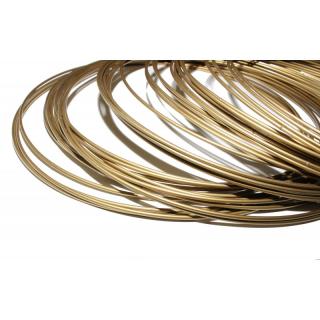 Kovový kruh na lapač snov Ø22 cm - zlatý