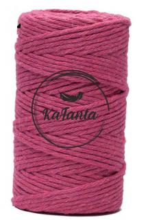 Macrame priadza KaFanta 2mm/60m - fuchsiová