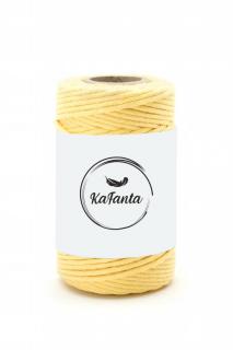 Macrame priadza KaFanta PREMIUM 2mm/50m - banana