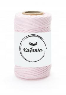 Macrame priadza KaFanta PREMIUM 2mm/50m - candy pink