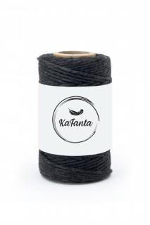 Macrame priadza KaFanta PREMIUM 2mm/50m - grafit