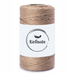 Macrame priadza KaFanta PREMIUM 2mm/50m - mocca