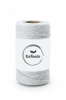 Macrame priadza KaFanta PREMIUM 2mm/50m - moonlight