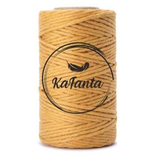 Macrame priadza KaFanta PREMIUM 2mm/50m - mustard