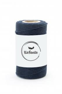 Macrame priadza KaFanta PREMIUM 2mm/50m - navy blue