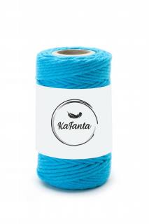 Macrame priadza KaFanta PREMIUM 2mm/50m - ocean blue