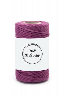 Macrame priadza KaFanta PREMIUM 2mm/50m - plum