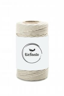 Macrame priadza KaFanta PREMIUM 2mm/50m - sand beige