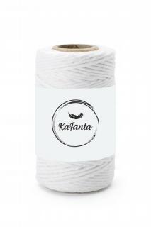 Macrame priadza KaFanta PREMIUM 2mm/50m - white