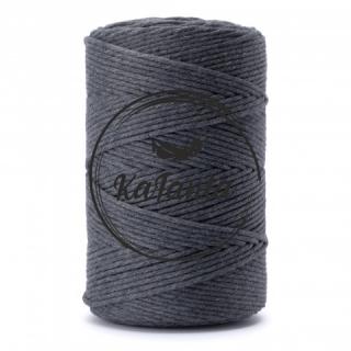 Macrame priadza KaFanta PREMIUM 3mm/100m - anthracite