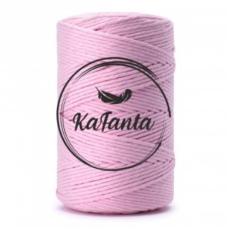 Macrame priadza KaFanta PREMIUM 3mm/100m - baby pink