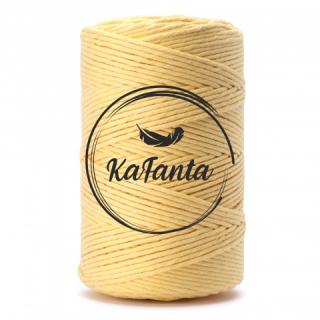 Macrame priadza KaFanta PREMIUM 3mm/100m - banana