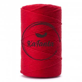 Macrame priadza KaFanta PREMIUM 3mm/100m - classic red