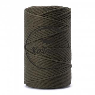 Macrame priadza KaFanta PREMIUM 3mm/100m - khaki