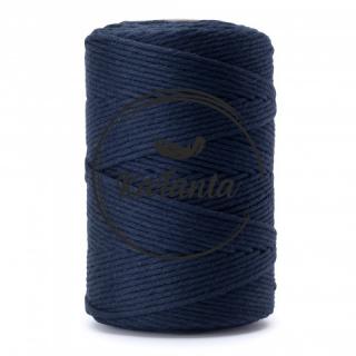 Macrame priadza KaFanta PREMIUM 3mm/100m - navy blue