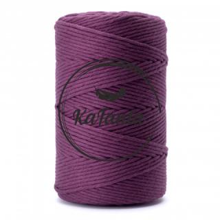 Macrame priadza KaFanta PREMIUM 3mm/100m - plum