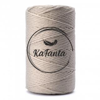 Macrame priadza KaFanta PREMIUM 3mm/100m - sand beige