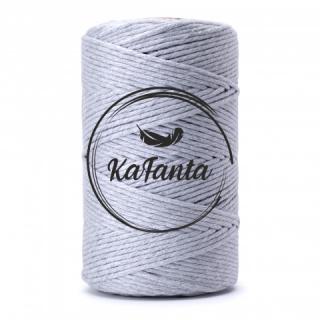 Macrame priadza KaFanta PREMIUM 3mm/100m - silver