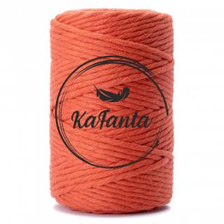 Macrame priadza KaFanta PREMIUM 3mm/100m - terracotta