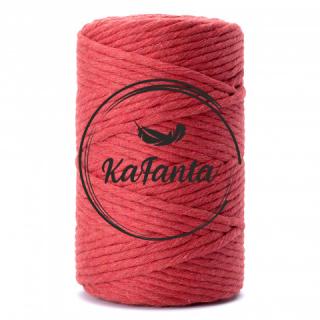 Macrame priadza KaFanta PREMIUM 3mm/200m - cherry red