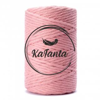 Macrame priadza KaFanta PREMIUM 3mm/200m - coral pink