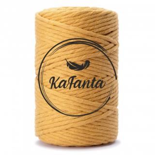 Macrame priadza KaFanta PREMIUM 3mm/200m - mustard