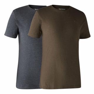 DEERHUNTER Basic 2-pack T-Shirt - tričká dvojbalenie Veľkosť: 2XL