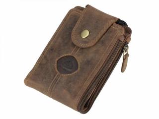 GREENBURRY 324 kožená peňaženka hnedá