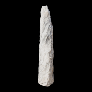 Mramor M95 stĺp podpílený solitérny kameň
