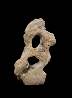 Travertín deravý TR51 podpílený solitérny kameň