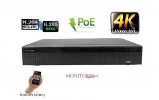 Monitorrs Security 16ch IP záznamové zariadenie 8xPoE (6269) (Monitorrs Security)