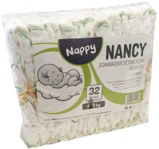 Detské plienky Nancy 4-9 kg 32 ks