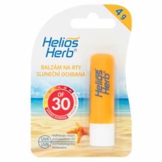 Helios Herb Balzam na pery slnečná ochrana OF 30 4g