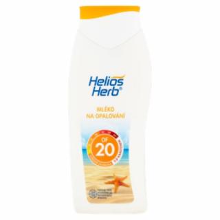 Helios Herb Mlieko na opaľovanie OF 20 400ml