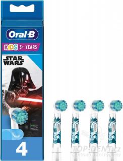 Oral-B Kids Star Wars náhradná hlavica 4 ks