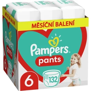 Pampers Pants 6 XL (14-19 kg) 132 ks - mesačné balenie