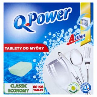 Q-Power Classic Economy tablety do umývačky 60 ks