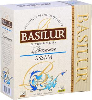 BASILUR Assam Premium - Čierny indický čaj, 100 porcií