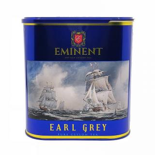 EMINENT cejlónsky čaj Earl Grey, čierny čaj s bergamotom, sypaný. 400g. Plechová čajová dóza