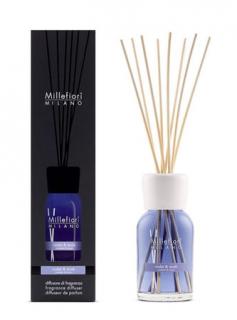 MILLEFIORI Natural Difuzér, vôňa fialky, pižma a dreva. 250ml. Violet & Musk