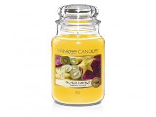 VONNÁ SVIEČKA YANKEE CANDLE, vôňa tropického ovocia - ananás, grep, agáve. 623g. Tropical Starfruit - LAST PARADISE