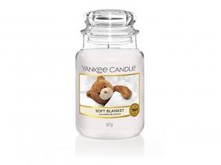 VONNÉ SVIEČKY YANKEE CANDLE - sviečka v skle Soft Blanket (Jemná prikrývka), 623g