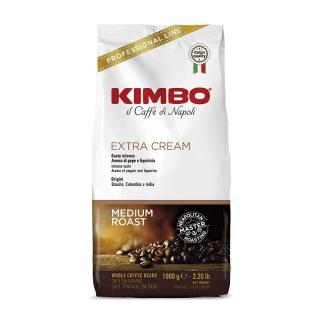 Kimbo Espresso Bar Extra Cream 1000g zrnková káva (50% arabika, 50% robusta)