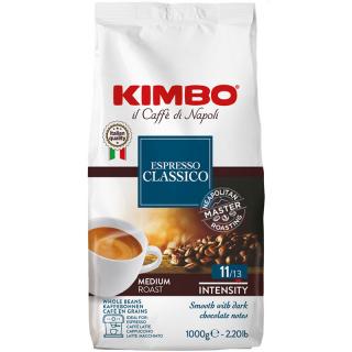 Kimbo Espresso Classico 1000g zrnková káva  (Arabica: 60% Robusta: 40% )