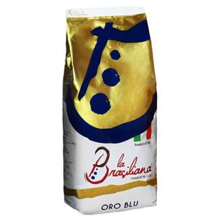 La Brasiliana ORO Blue 1000g zrnková káva (70 % Arabica, 30 % Robusta)