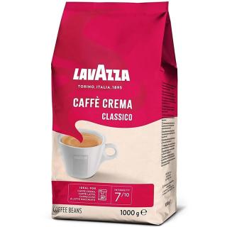 Lavazza Caffè Crema Classico, zrnková káva 1000g (Stredne pražená krémová zmes 70 % arabiky a 30 % robusty)