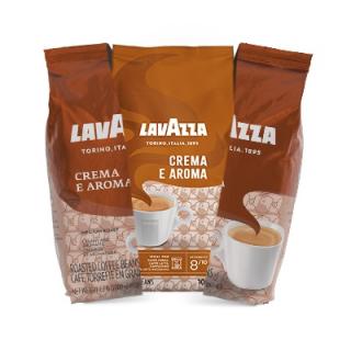 Lavazza Crema e Aroma 1000g zrnková káva (50 % Arabica, 50 % Robusta)
