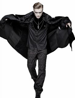 kabát (paplón) pánsky DEVIL FASHION - Shadowplay Gothic Veľkosť: M